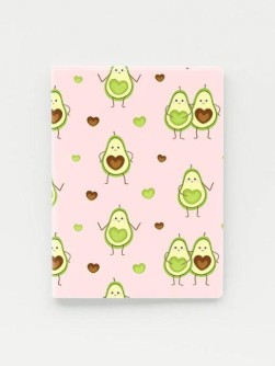 ОБЛОЖКА ДЛЯ ПАСПОРТА Avocado in love, плотность 560 мкм
