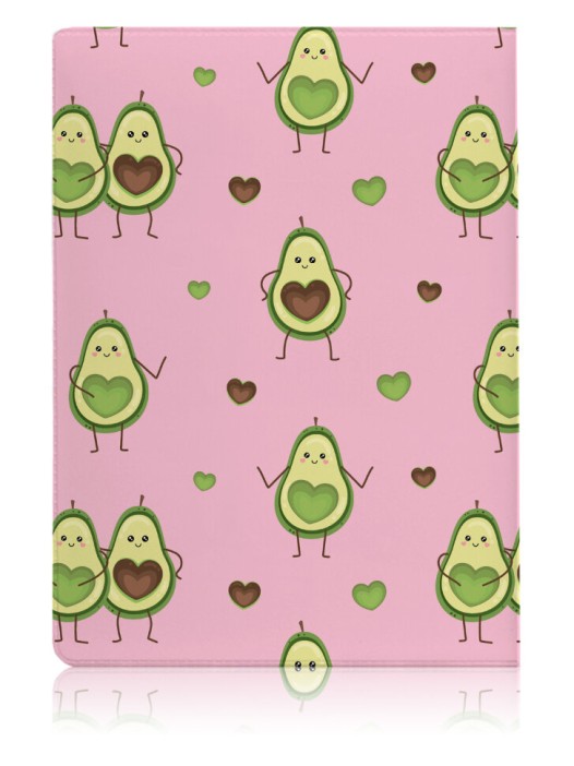 ОБЛОЖКА ДЛЯ ПАСПОРТА Avocado in love, плотность 560 мкм 