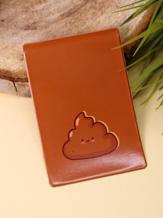 Держатель для карт «Cute poop» (6,5 х 9,5 см) 