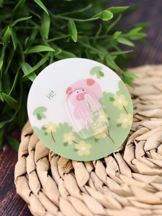 Крючок на липучке «Circle» 2шт, mix color 