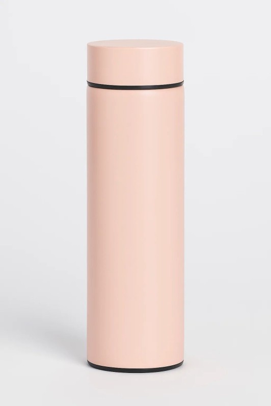 Термос с датчиком температуры «Metallic», peach (500 ml) 