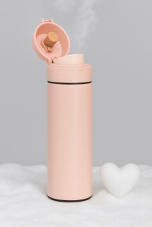 Термос с датчиком температуры «Metallic», peach (500 ml)