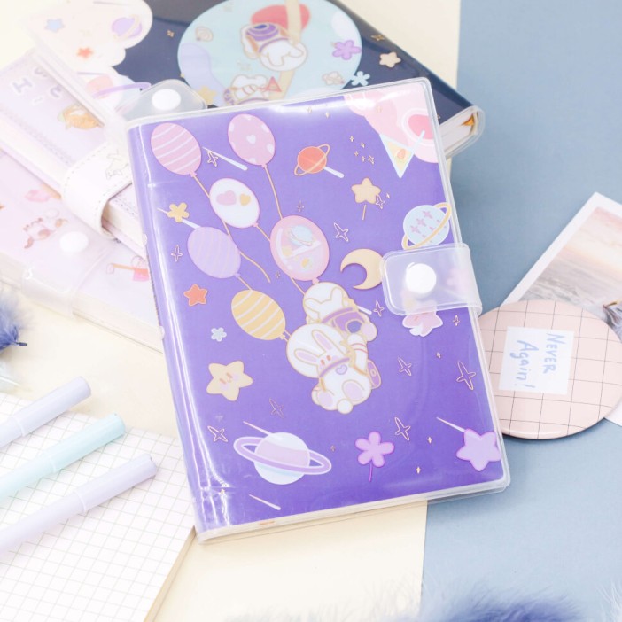 Блокнот &quot;Space hare&quot; balls, purp 