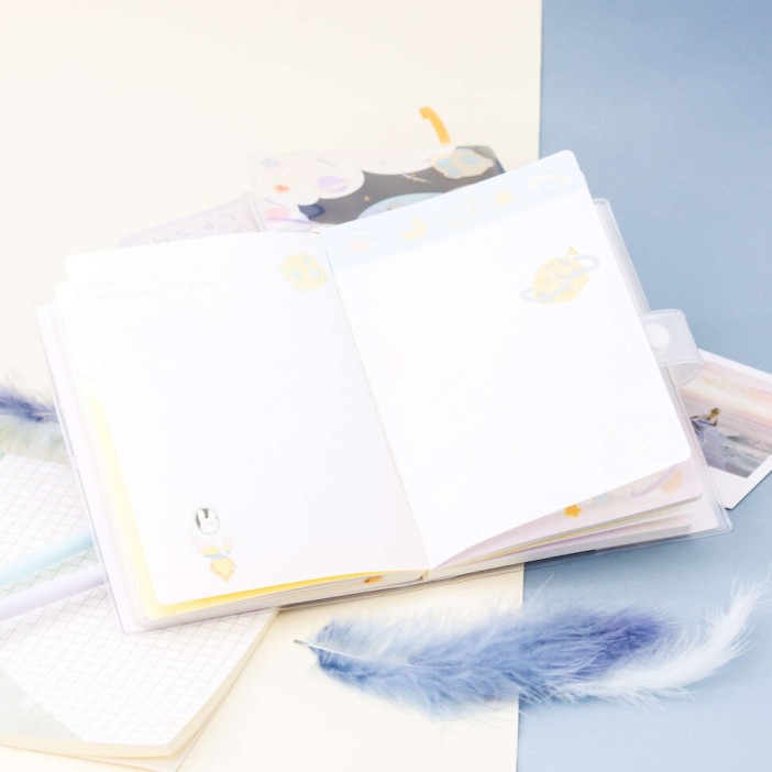 Блокнот &quot;Space hare&quot; balls, purp 