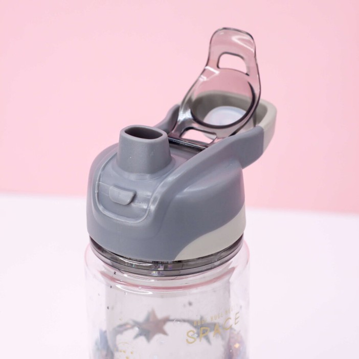 Спортивная бутылка "Starry little animals", black (280ml) 