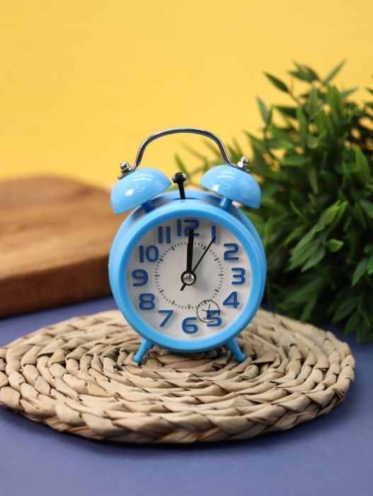 Часы-будильник «Colored numbers», blue 