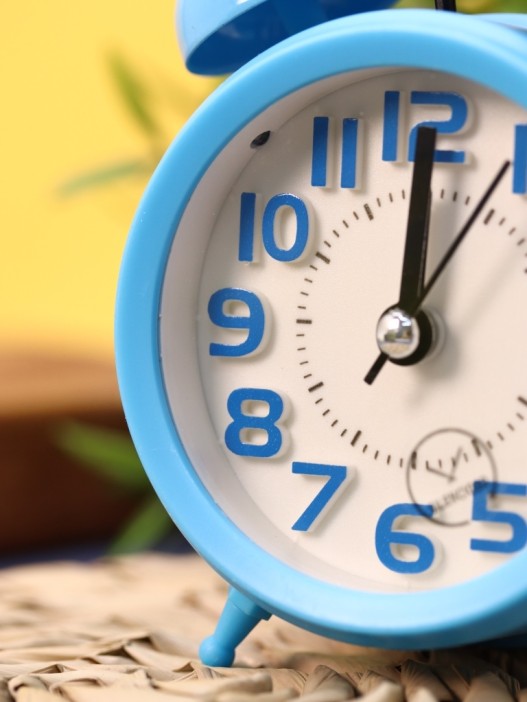 Часы-будильник «Colored numbers», blue 