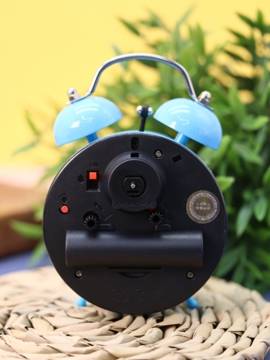 Часы-будильник «Colored numbers», blue 