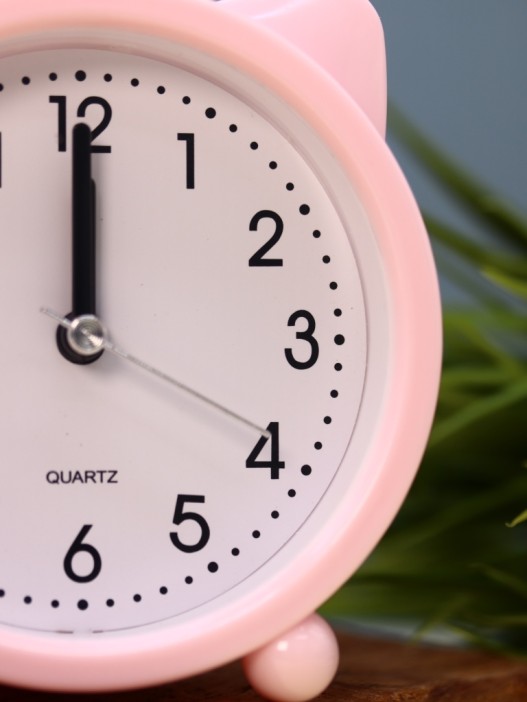 Часы-будильник &quot;Cat ears&quot;, pink (11х10,5 см) 