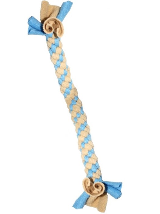 Игрушка для чистки зубов &quot;Канат в полоску&quot;, 40см 