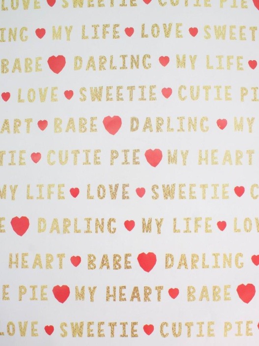 Упаковочная бумага «AmourWrap» 1 рулон, 50*70 см 