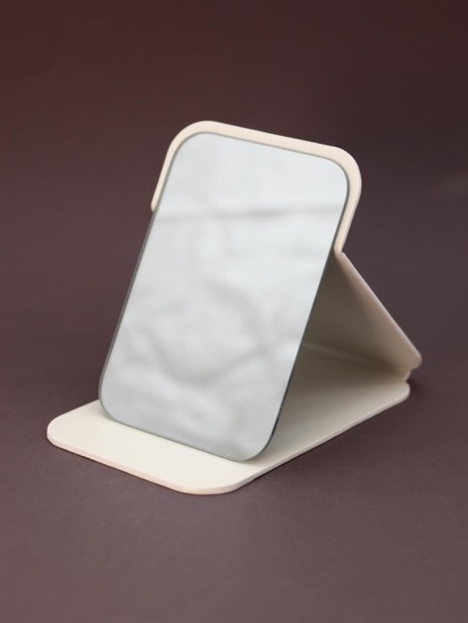 Зеркало настольное "Elegance", white (11*16 см) 