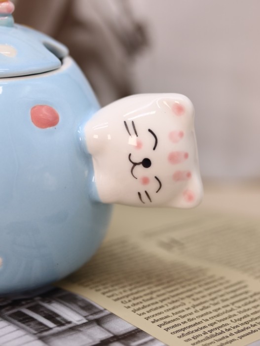 Кружка «Cat fireworks», blue (430 ml) 