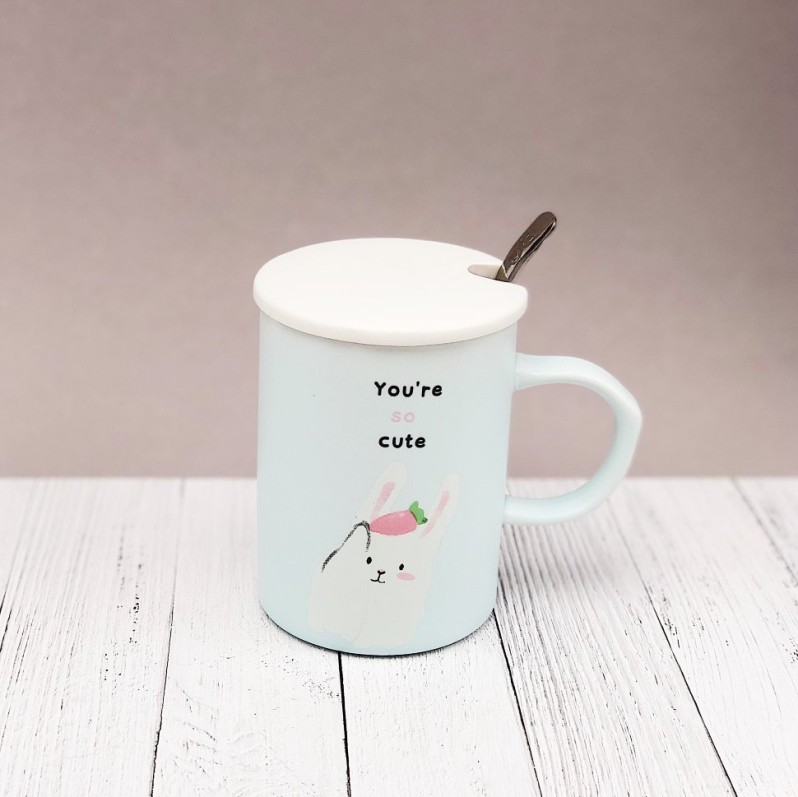 Кружка&quot;You are so cute&quot; (blue) (380ml) 