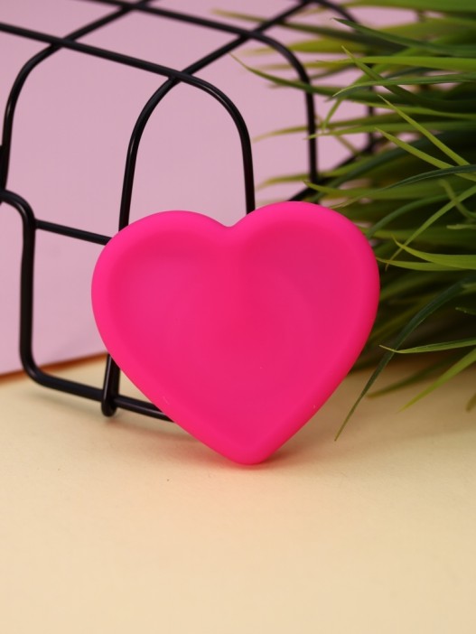 Попсокет &quot;Soft heart&quot;, fuchsia 