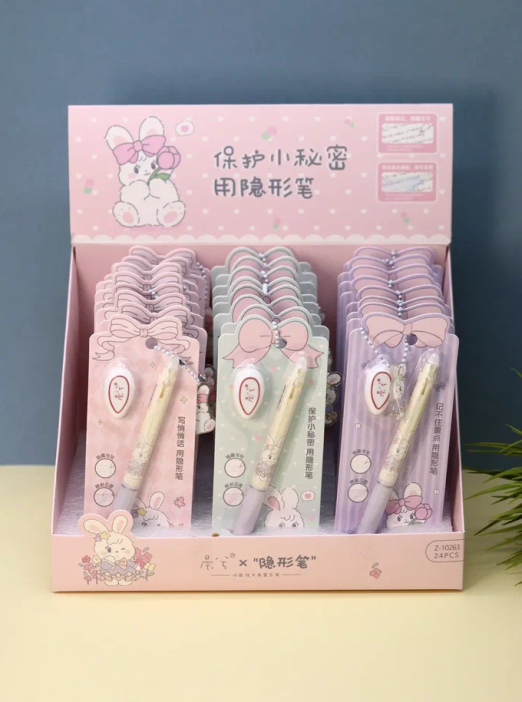 Светящаяся ручка с невидимыми чернилами &quot;Purple Cotton Rabbit&quot;, mix 