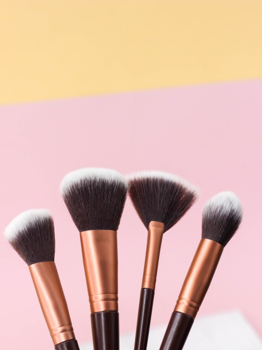 Набор кистей для макияжа &quot;Chocolate&quot;, 9 кистей, dark brown 