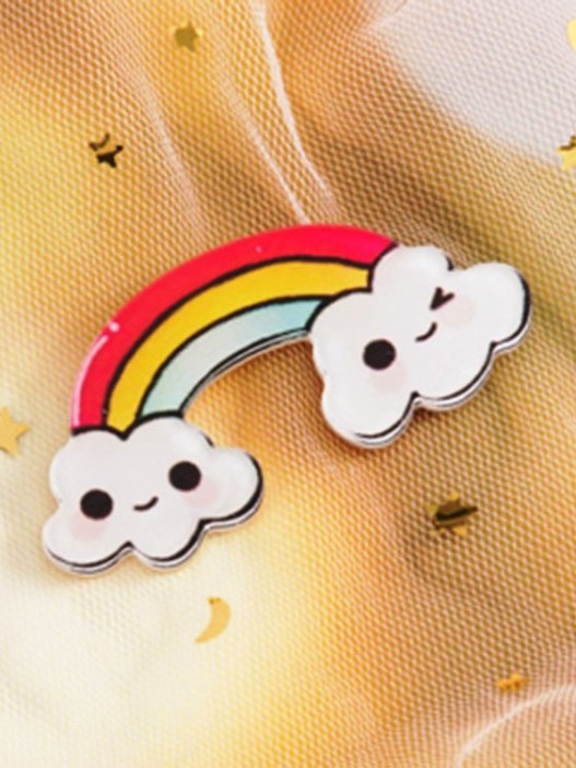 Значок акриловый iLikeGift "Радуга" 