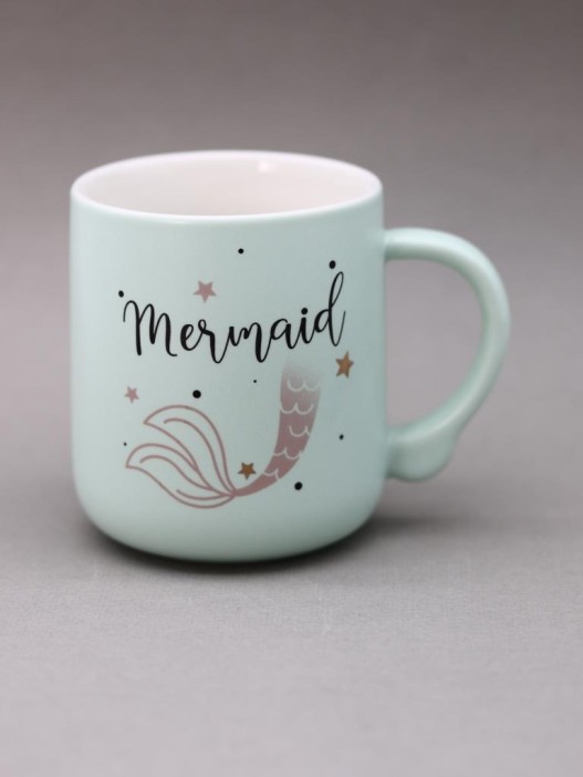 Кружка &quot;The mermaid&#039;s tail&quot;, light blue 