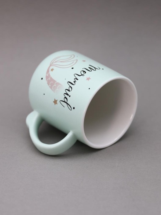 Кружка &quot;The mermaid&#039;s tail&quot;, light blue 