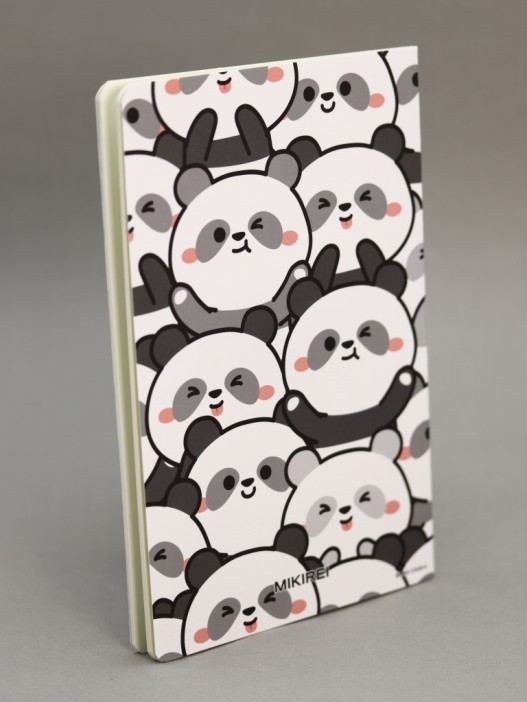 Блокнот (А5) "Many panda", white (14.5*21) 
