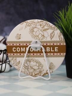 Зеркало настольное &quot;Comfortable&quot;, коричневое (15,5*16 см)