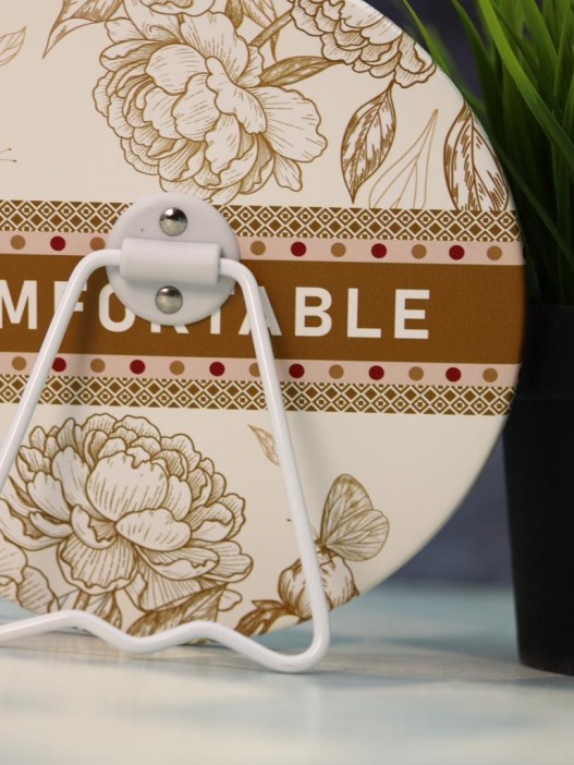 Зеркало настольное &quot;Comfortable&quot;, коричневое (15,5*16 см) 