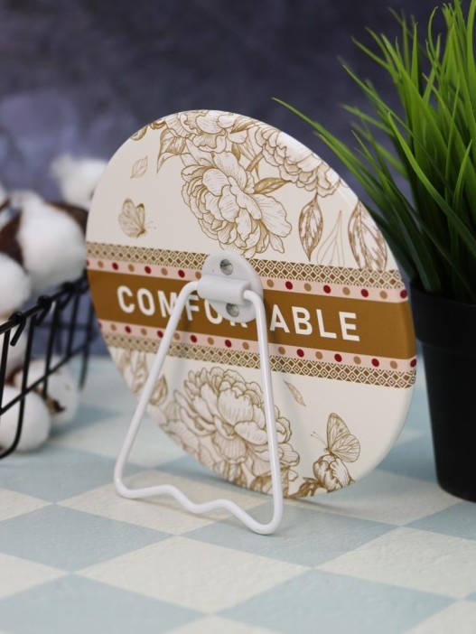 Зеркало настольное &quot;Comfortable&quot;, коричневое (15,5*16 см) 