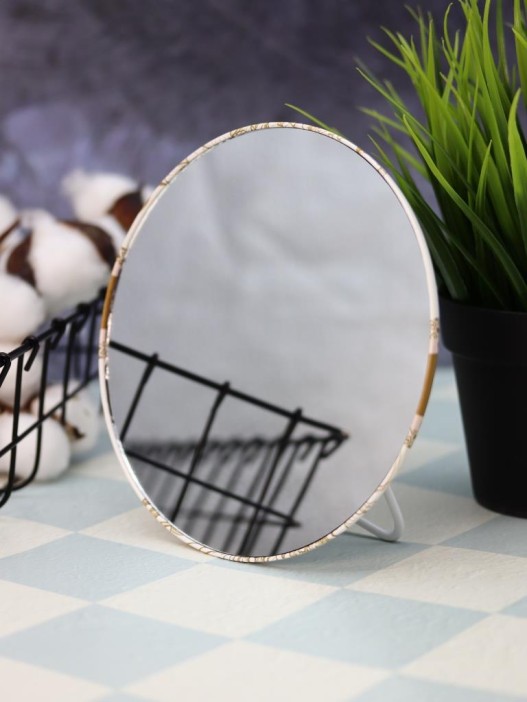 Зеркало настольное &quot;Comfortable&quot;, коричневое (15,5*16 см) 