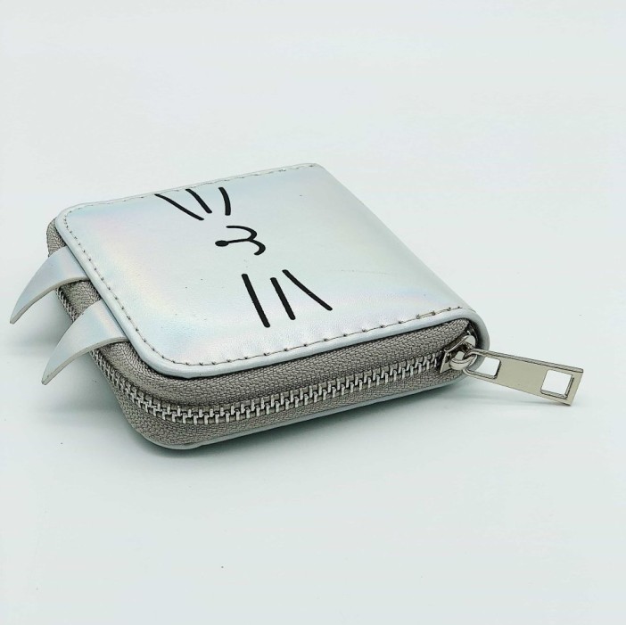 Кошелёк "Cat", silver 