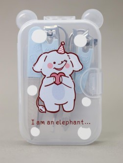 Маникюрный набор "I am an elephant", blue