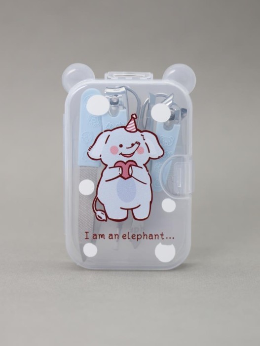 Маникюрный набор &quot;I am an elephant&quot;, blue 
