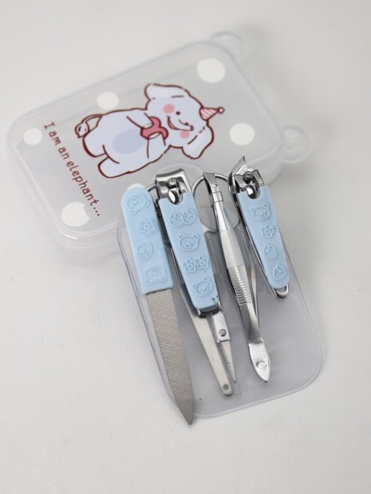 Маникюрный набор &quot;I am an elephant&quot;, blue 