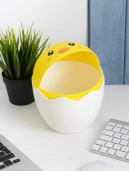 Мусорное ведро настольное "My little duck", yellow