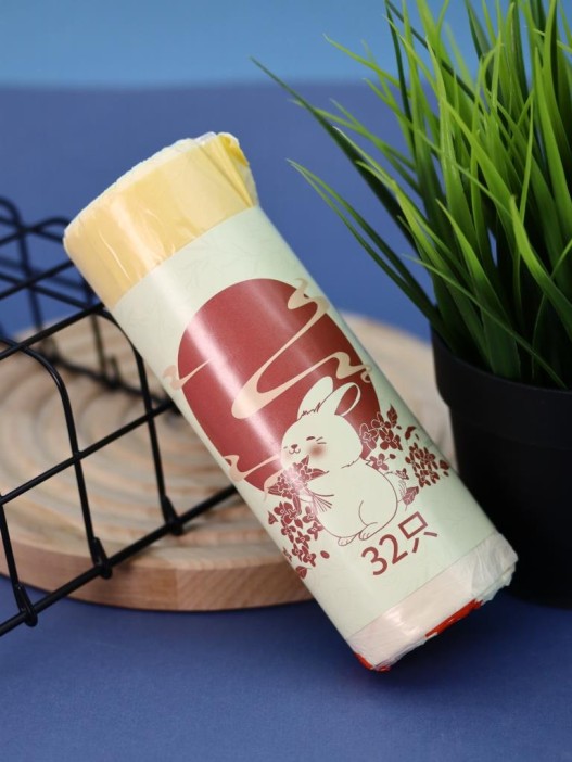 Набор декоративных пакетов на завязках &quot;Laurel Rabbit&quot;, 4 рулона, 60 шт/рулон (45*40 см) 