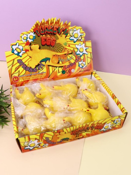 Мялка - антистресс «Chicken», mix 