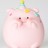Копилка «Pig joy», pink (18,5 см), пластик