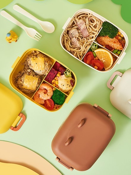 Ланчбокс «Cute bear», brown (1200 мл) 