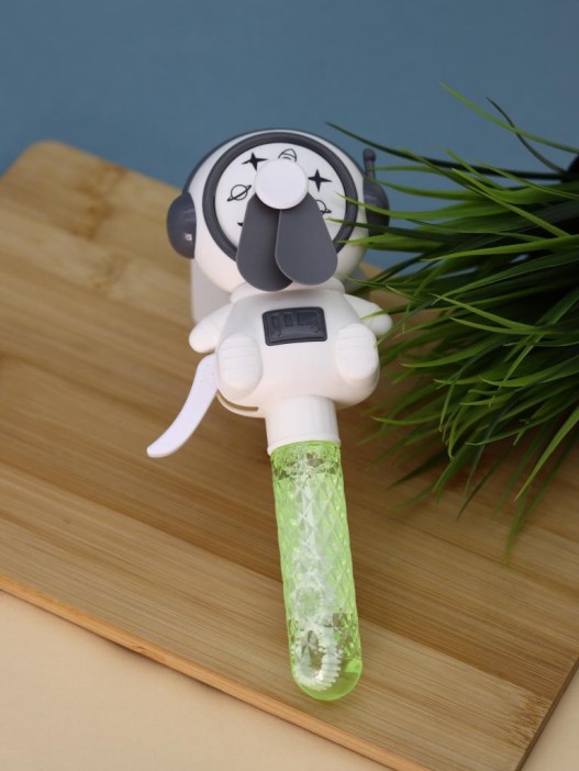 Портативный механический ручной вентилятор «Sweet astronaut», grey 