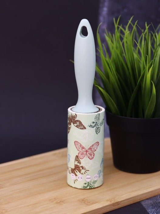 Ролик для чистки одежды &quot;Green butterflies&quot;, 10 см*60 листов 