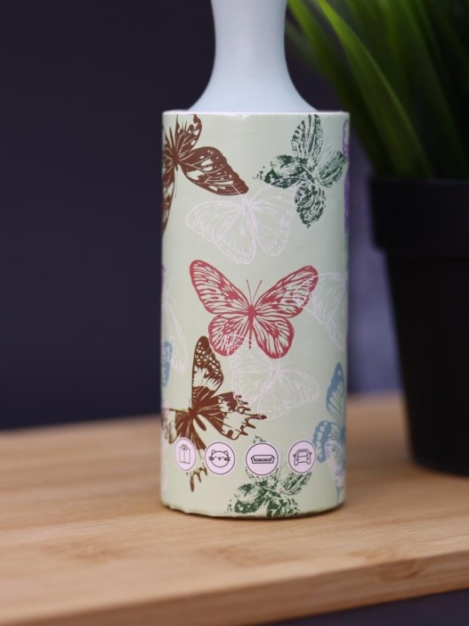 Ролик для чистки одежды &quot;Green butterflies&quot;, 10 см*60 листов 