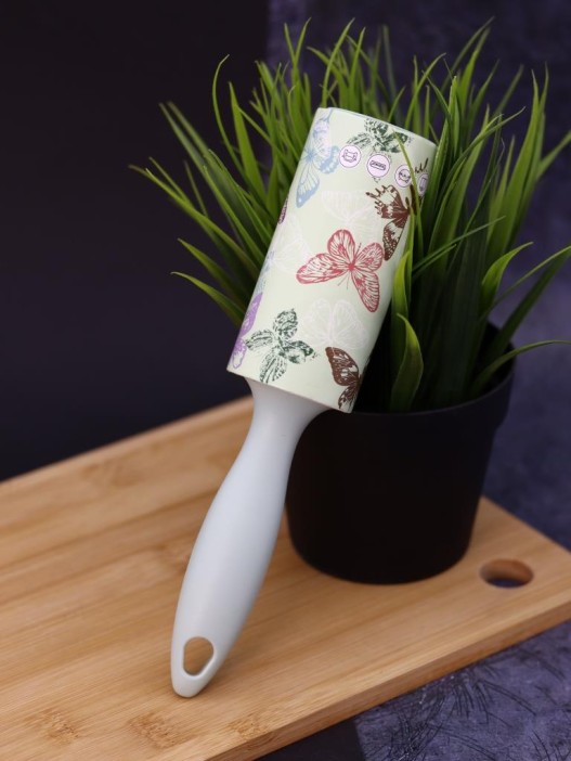 Ролик для чистки одежды &quot;Green butterflies&quot;, 10 см*60 листов 