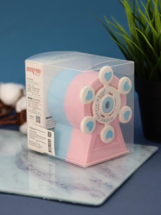 Точилка для карандашей механическая &quot;Love in a circle&quot;, blue 