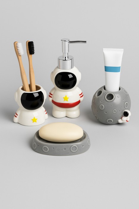 Стакан для зубных принадлежностей / канцелярских принадлежностей «Astronaut» 
