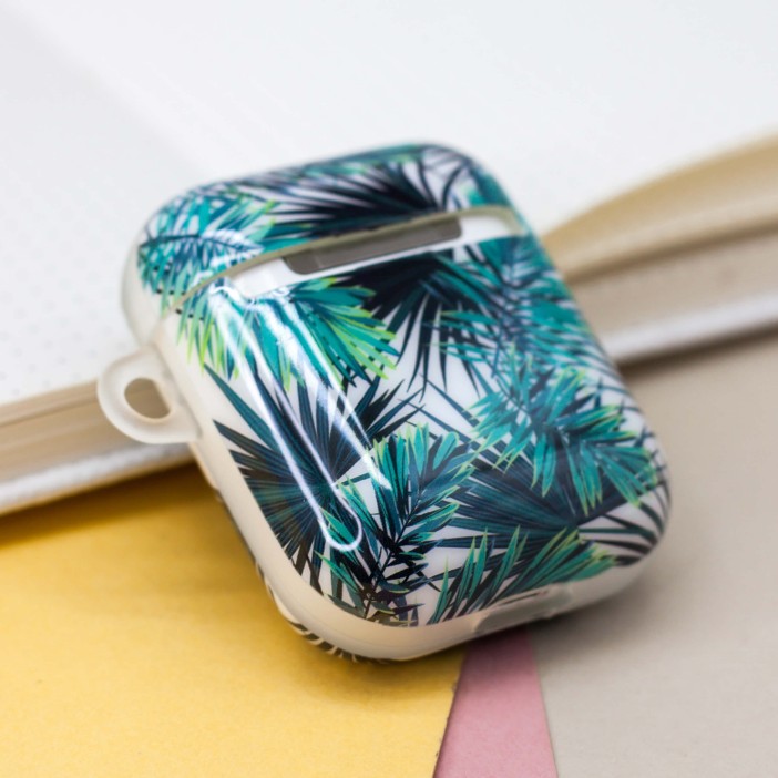 Чехол для Airpods &quot;Leaves&quot; 