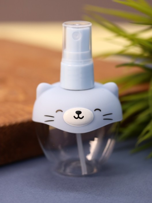 Дорожная бутылочка &quot;Pretty cat&quot;, blue (70 ml) 