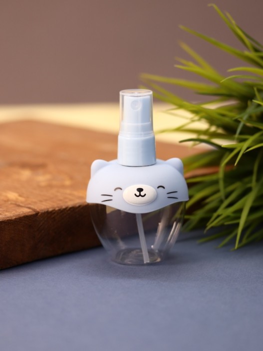 Дорожная бутылочка &quot;Pretty cat&quot;, blue (70 ml) 