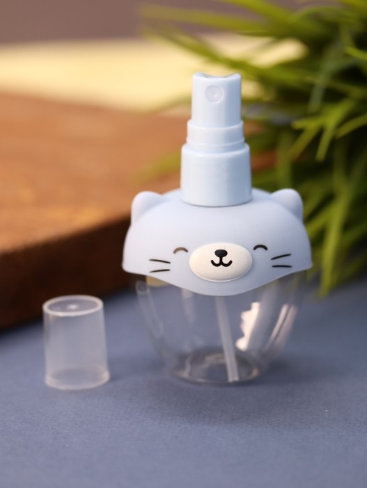 Дорожная бутылочка &quot;Pretty cat&quot;, blue (70 ml) 