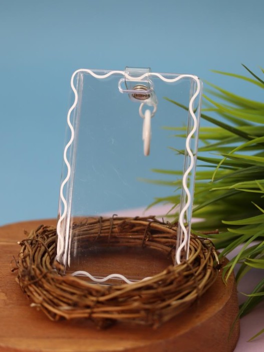 Футляр для карт &quot;Wave outline&quot;, white 