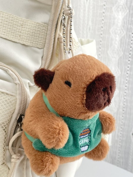 Плюшевый брелок "Capybara gourmet" 